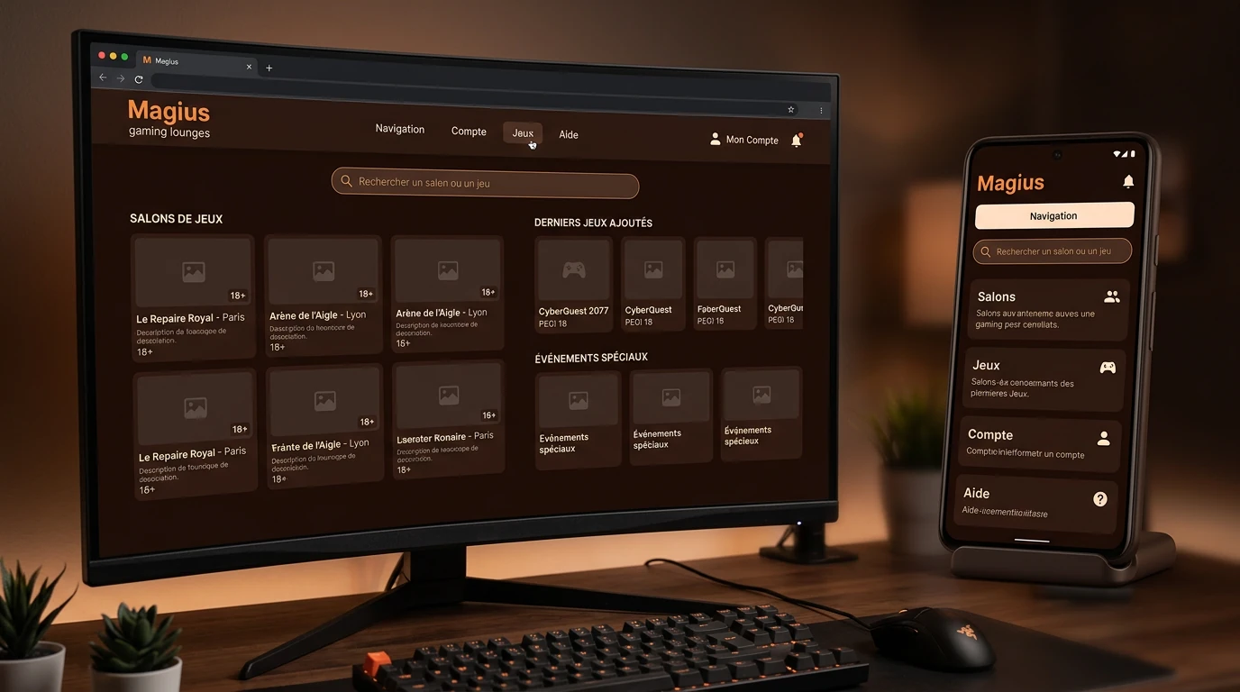 Expérience utilisateur et interface de Magius Casino