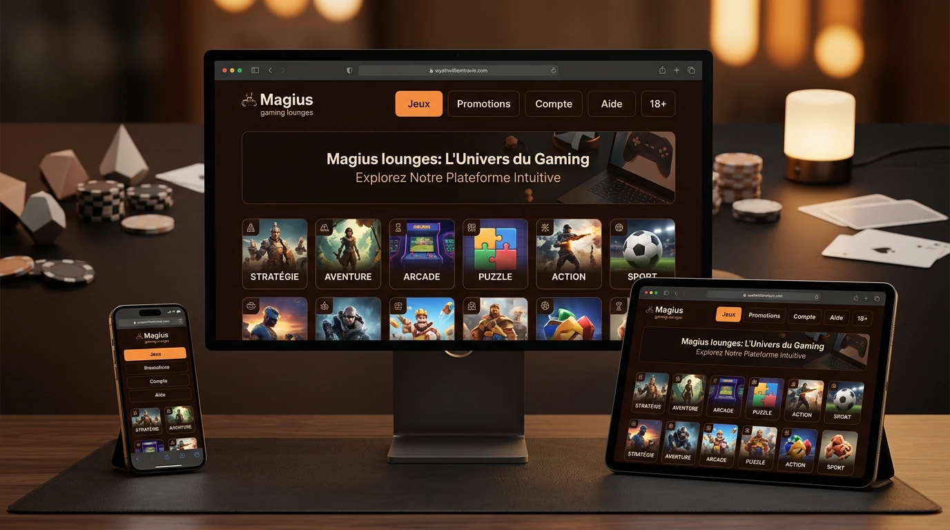 Magius Casino en ligne : une plateforme pensée pour le divertissement numérique