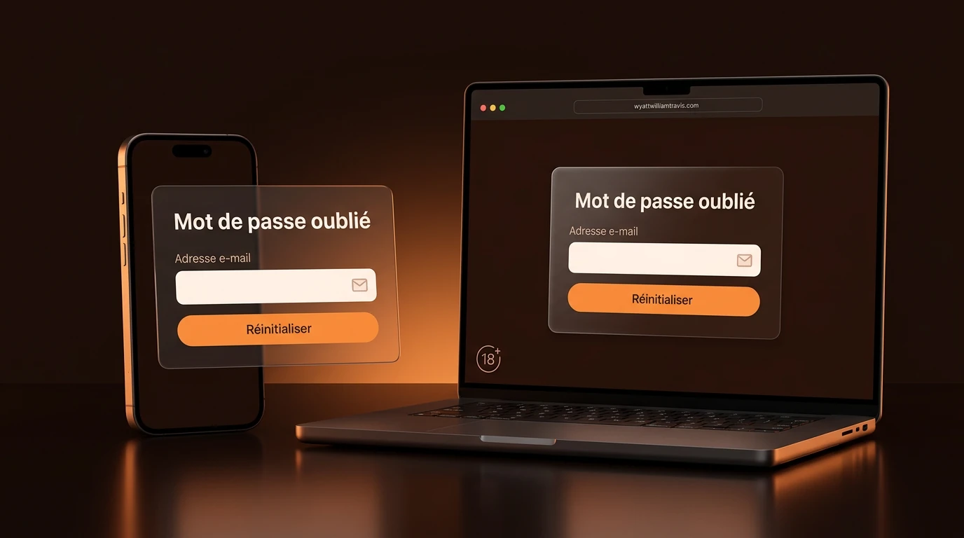 Mot de passe oublié