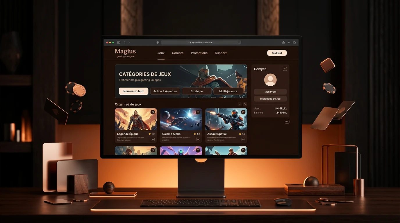 Magius Casino : découvrez une plateforme de jeux en ligne moderne